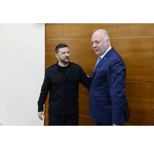 Росен Желязков и Володимир Зеленски