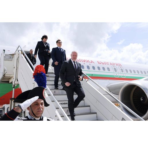 Министър-председателят Росен Желязков пристигна в Рим 