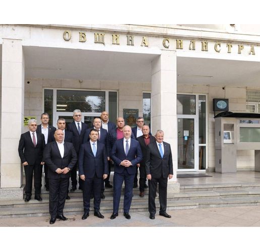 Министър-председателят Росен Желязков на среща в Силистра с кметове от областта