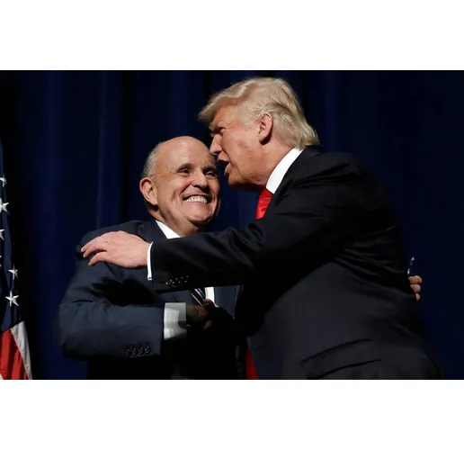 Рудолф Джулиани и Доналд Тръмп