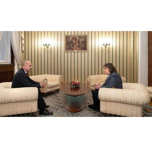 Румен Радев и Наталия Киселова