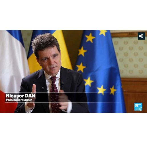 Румънският президент Никушор Дан пред "France 24"