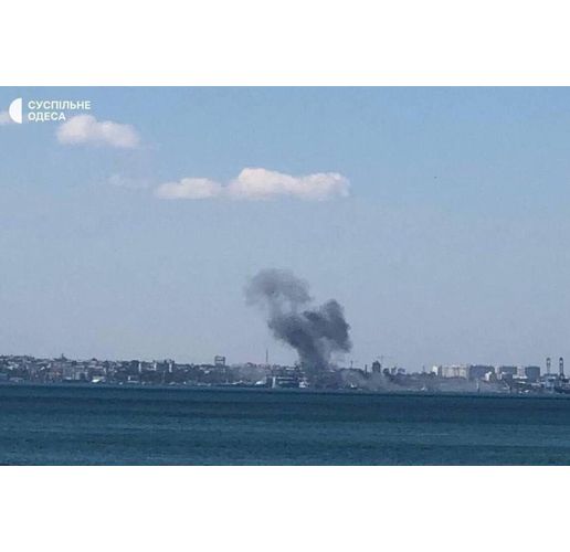Руски терористичен ракетен удар по пристанището на Одеса