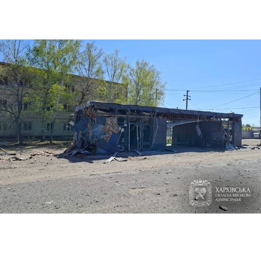 Руски терористичен удар по град Мерефа