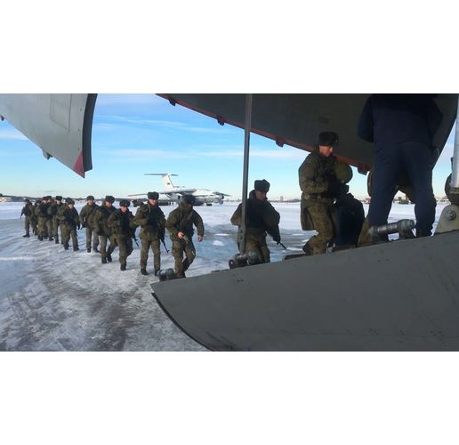 Руските войски се изтеглят от Казахстан