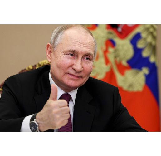 Руският президент-военнопрестъпник Владимир Путин