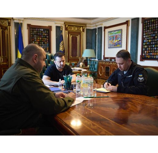 Рустем Умеров, Володимир Зеленски, Кирил Буданов