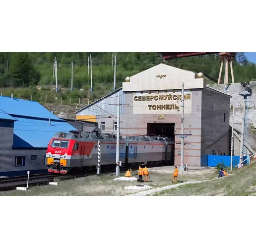 Северомуйският тунел на границата с Монголия