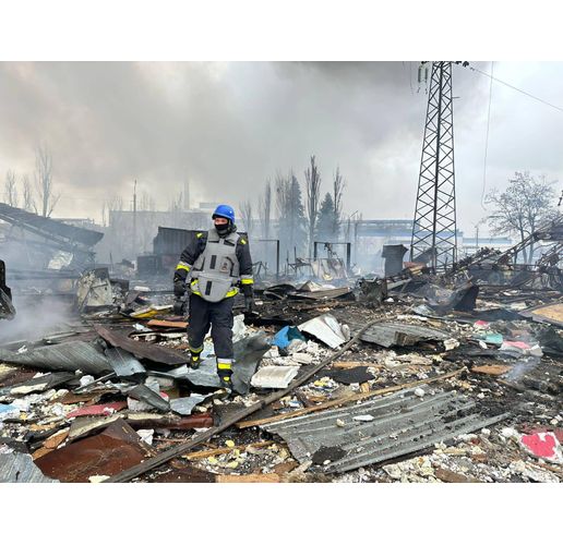 Снимки на последствията от руския терористичен обстрел на Украйна