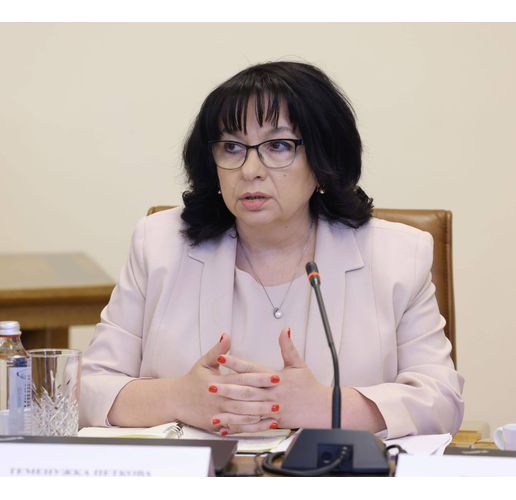 Финансовият министър Теменужка Петкова