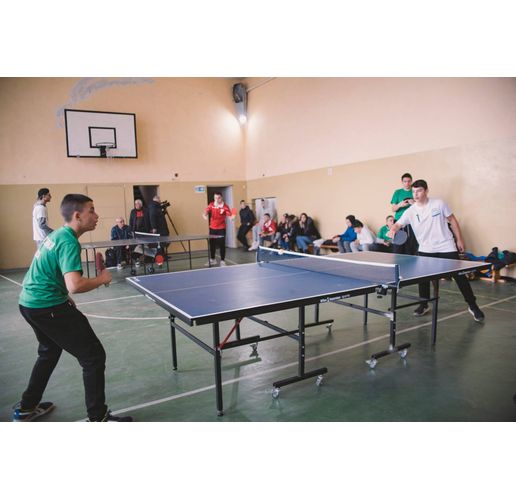 Тенис на маса в общинския етап от Ученическите спортни игри в Мездра