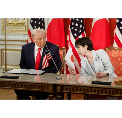 Доналд Тръмп и Санае Такаичи