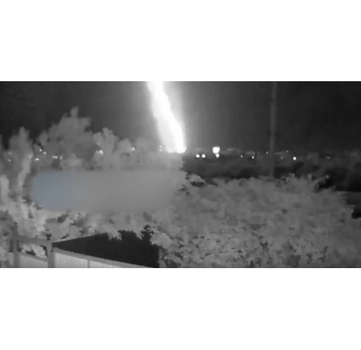 Удар с ракета Орешник