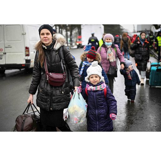 Украински бежанци