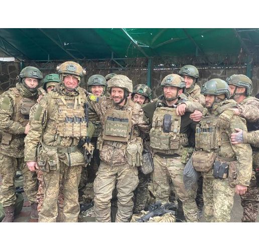 Украински военни от 225-ри щурмови полк на ВСУ
