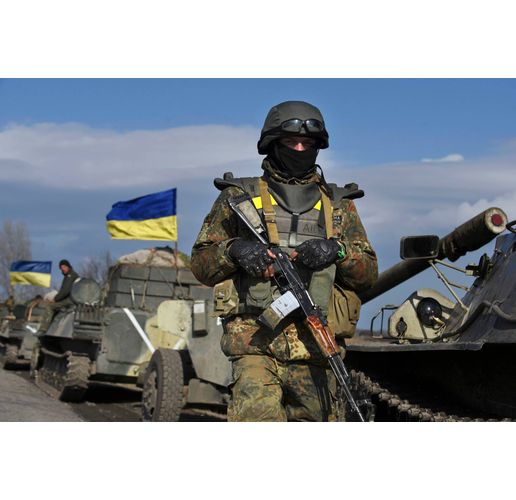Украински военни