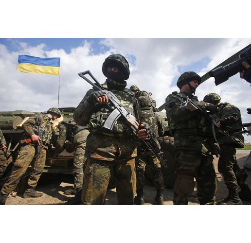 Украински военни