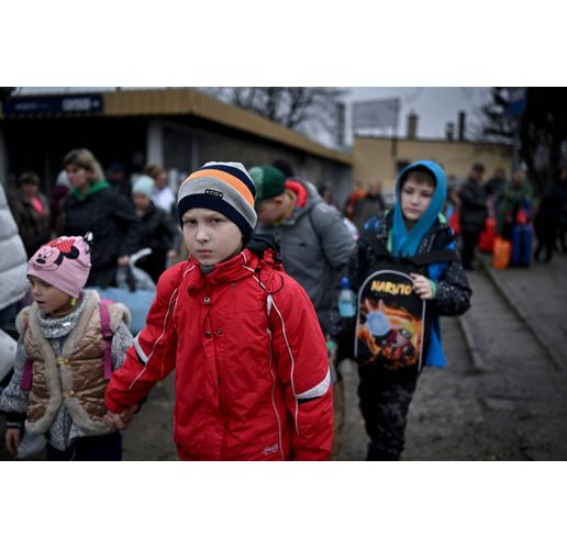 Украински деца, депортирани в Русия