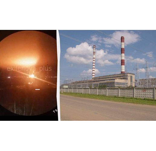 Украински дронове атакуваха руска електроцентрала