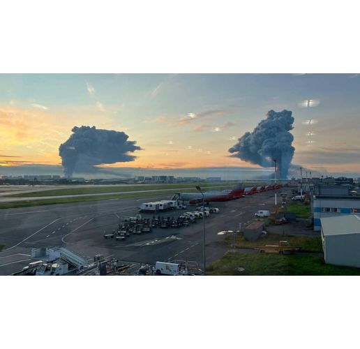 Украйна удари логистични центрове в Санкт Петербург