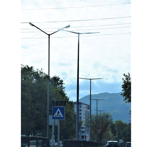 Улични стълбове в Асеновград