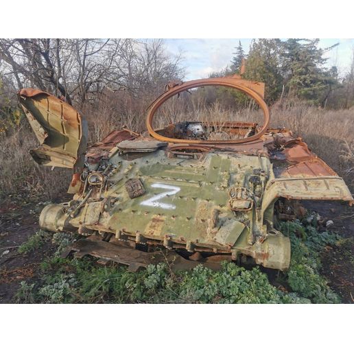 Унищожена руска бойна техника