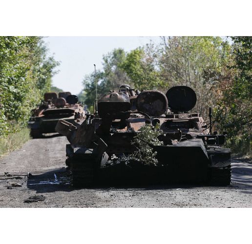 Унищожена руска бойна техника