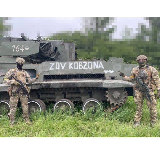 Унищожена руска военна техника