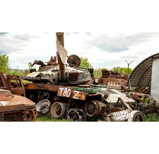 Унищожена руска военна техника