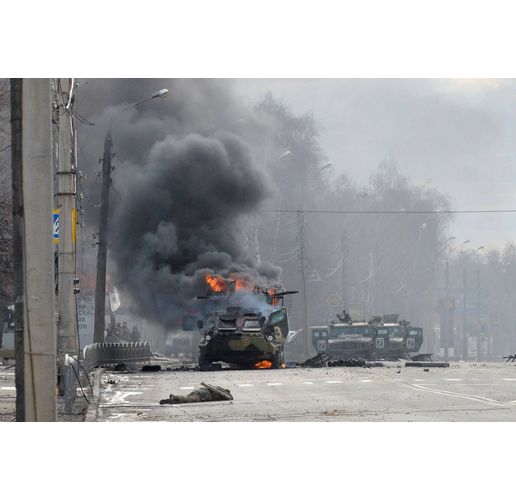 Унищожена военна руска техника