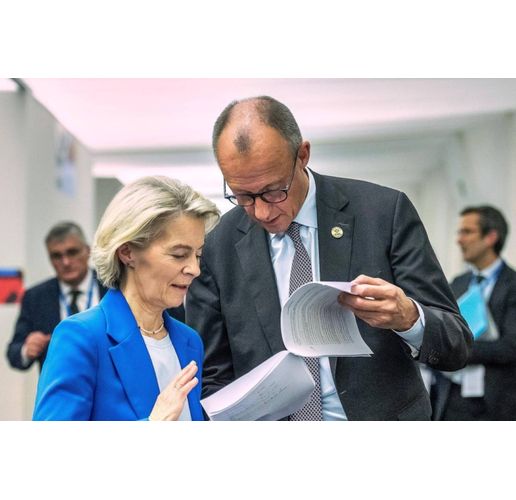 Фон дер Лайен и Мерц