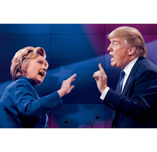 Хилъри Клинтън и Доналд Тръмп