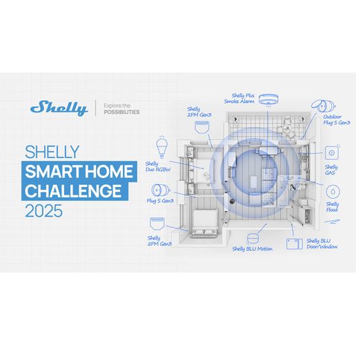 Shelly Smart Home Challenge 2025 отличи най-добрите умни инсталации