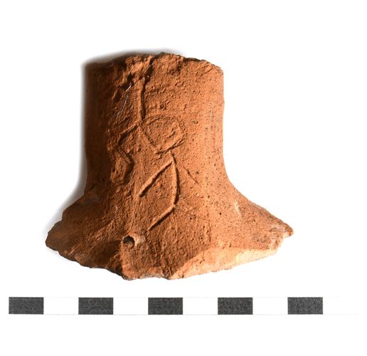 Средновековно изображение на "stickman" е открито в средновековния град Русокастро