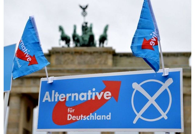 Германската партия Алтернатива за Германия AзГ изпревари консервативния блок ХДС ХСС