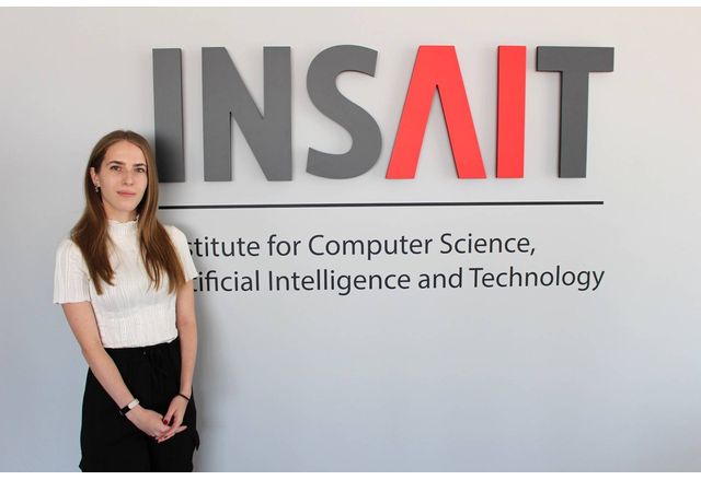 Анна Мария Халачева докторант в Института за компютърни науки изкуствен интелект