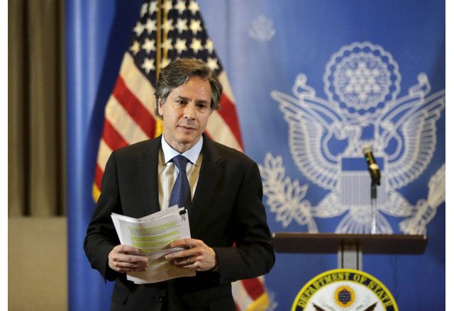 Държавният секретар Антъни Блинкен повтори твърдението на САЩ че Русия