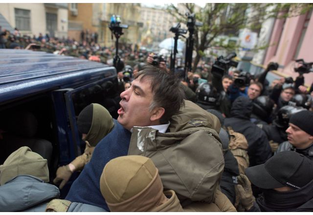 Арестуване на Михаил Саакашвили