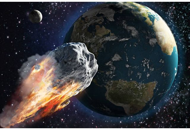 Астероидът е с размери почти три пъти по-големи от футболно игрище