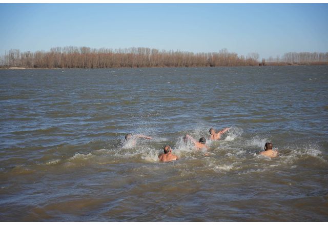 Богоявление (Йордановден) в Оряхово