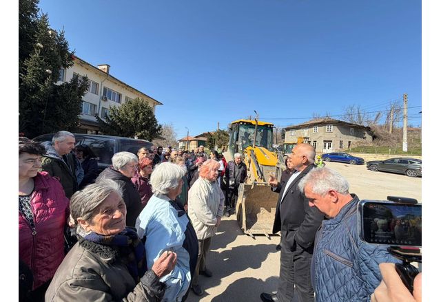 Бойко Борисов в Брестовица