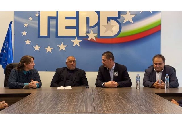 Лидерът на ГЕРБ Бойко Борисов пристигна на посещение в Добрич