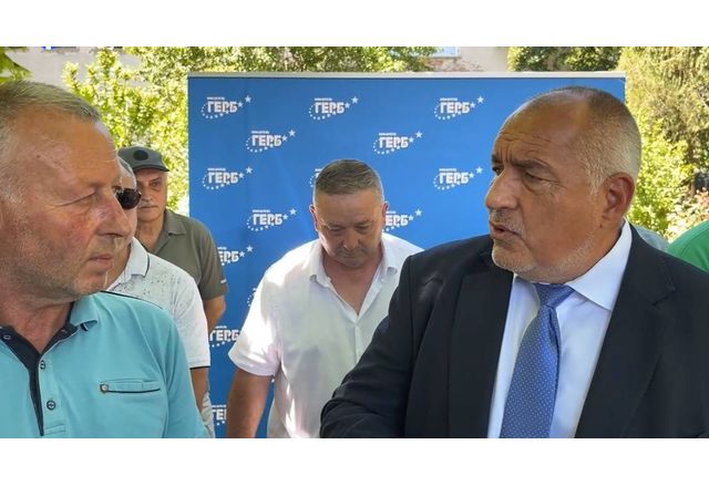 Бойко Борисов в Разградско 