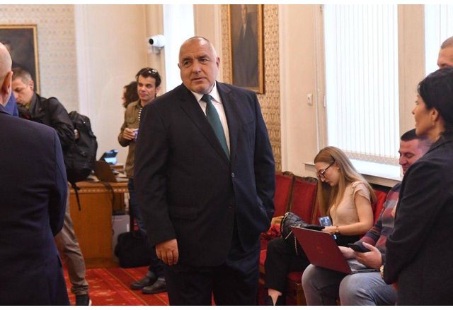 Лидерът на ГЕРБ Бойко Борисов заяви в кулоарите на НС