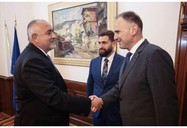 Бойко Борисов и ген. Андре Денк