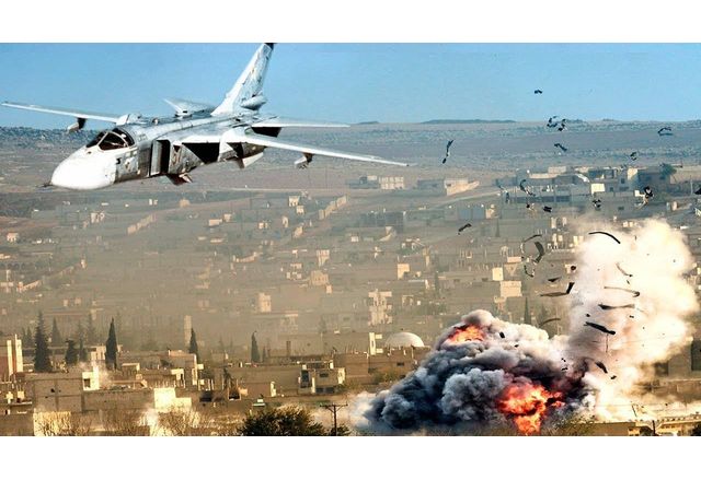 Бомбардировки на руски самолети в Сирия