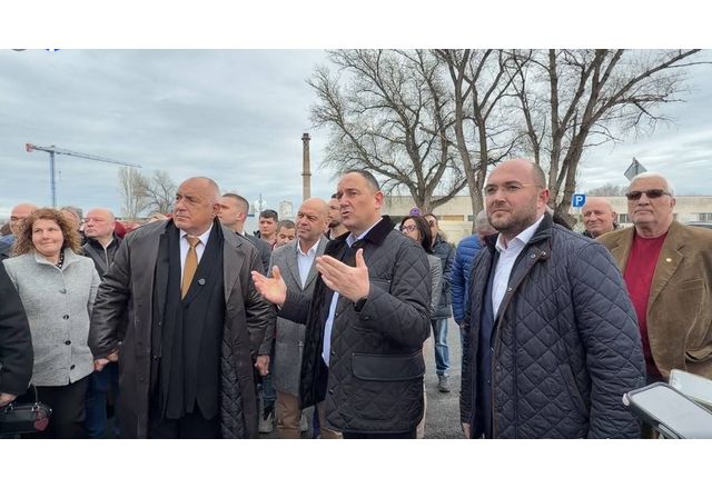 Лидерът на ГЕРБ Бойко Борисов посети Пловдив днес където посети