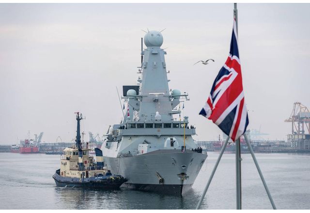 Британски кораб (снимката е илюстративна)