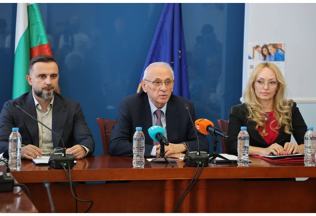 Брифинг в Министерството на здравеопазването