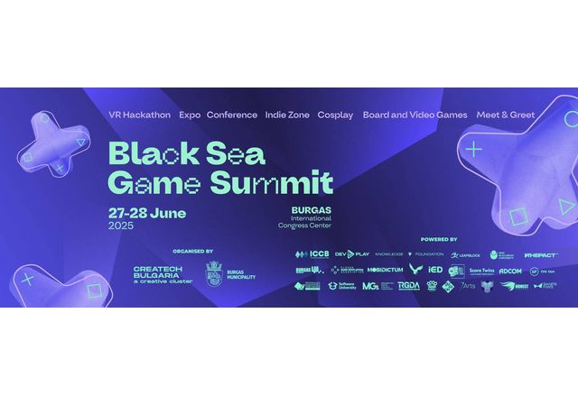 Black Sea Game Summit превръща Бургас в столица на гейм културата между 27 - 28 юни